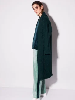 Freizeitanzug NICKI Samt Zweifarbig Grün Von Chiara Fiorini -Pink Zebra hausanzug zweifarbig bosco anice cf1345 nicki chiara fiorini 2 1