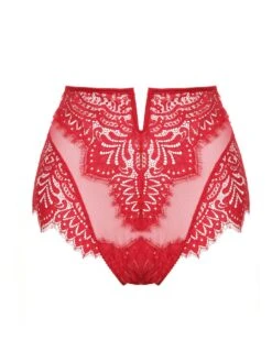 High Waist Brazilian Slip BLACK SWAN Von Prelude Milano 11 High Waist Brazilian Slip BLACK SWAN Von Prelude Milano -Pink Zebra high waist brazilian spitze yd281 rot black swan prelude milano