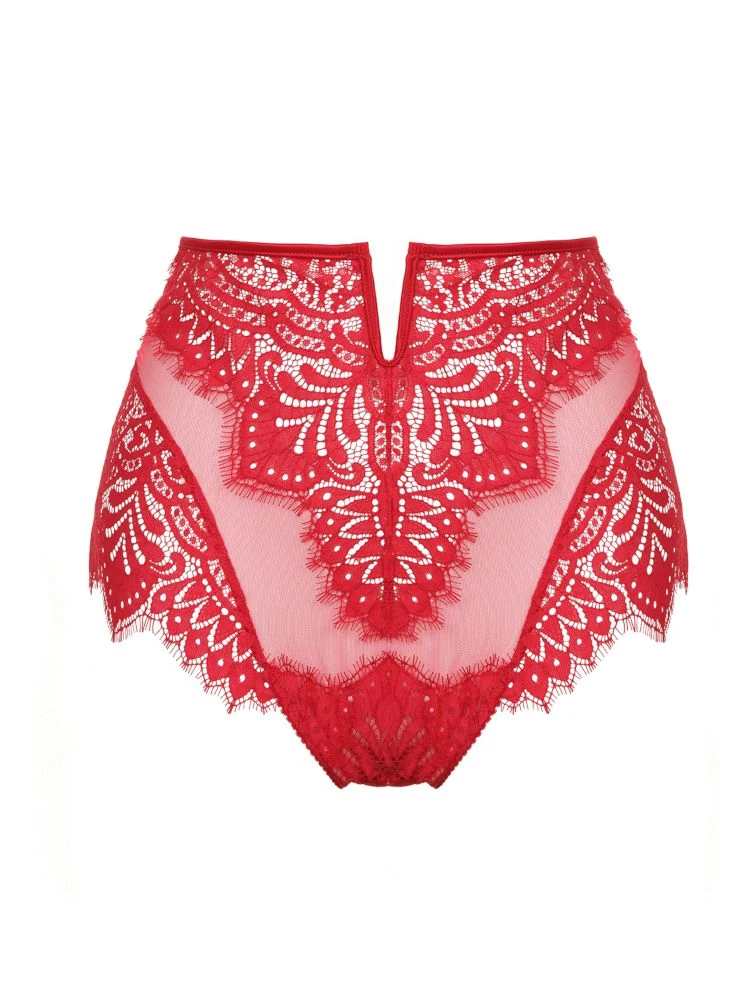 High Waist Brazilian Slip BLACK SWAN Von Prelude Milano 6 High Waist Brazilian Slip BLACK SWAN Von Prelude Milano – Bild 4