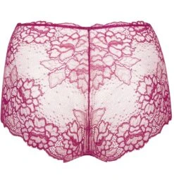 High Waist Shorty SUBLIME EN DENTELLE Von Lise Charmel -Pink Zebra high waist shorty spitze ach1413 fuchsia sublime en dentelle lise charmel 1 2