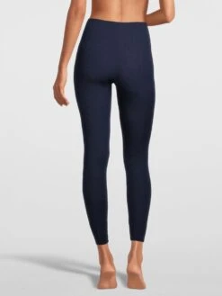 Merino Wolle-Seide Leggings Rippjersey Von Oscalito -Pink Zebra hose 3449 dunkelblau oscalito 2 1