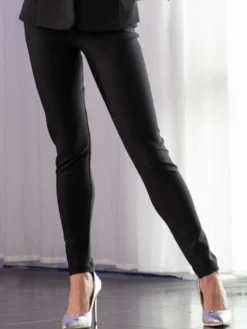 Leggings Hose LAON Schwarz Von RCrescentini Notre Dame -Pink Zebra hose satin laon schwarz notredame rcrescentini 2