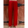 100% Seide PYJAMAHOSE Soie Unie Einfarbig Marjolaine -Pink Zebra hose seide lang rouge rot 3soi5803 0005 marjolaine 2 8 1 1
