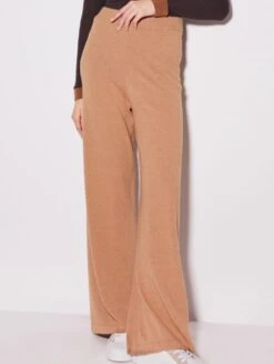 Strick Lounge-Hose Weit Von Chiara Fiorini Mit Wolle Und Kaschmir 9 Strick Lounge-Hose Weit Von Chiara Fiorini Mit Wolle Und Kaschmir -Pink Zebra hose weit wollmix camel cf1335 chiara fiorini 6