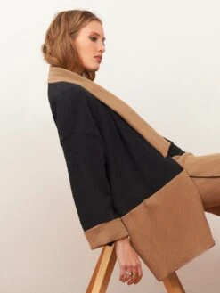 Jacke KUSCHEL COTTON Anthrazit-zimt Von Chiara Fiorini -Pink Zebra jacke braun anthrazit g9610 chiara fiorini 4