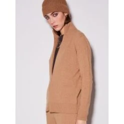 Strickjacke Kurz Von Chiara Fiorini Mit Wolle Und Kaschmir