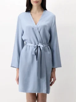 100% Seide Morgenmantel CLASSICO Von Luna Di Seta 15 100% Seide Morgenmantel CLASSICO Von Luna Di Seta -Pink Zebra kimono kurz seide vlst08009 arctic luna di seta 2 1