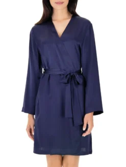 100% Seide Morgenmantel CLASSICO Von Luna Di Seta 17 100% Seide Morgenmantel CLASSICO Von Luna Di Seta -Pink Zebra kimono kurz seide vlst08009 dunkelblau luna di seta 4 1