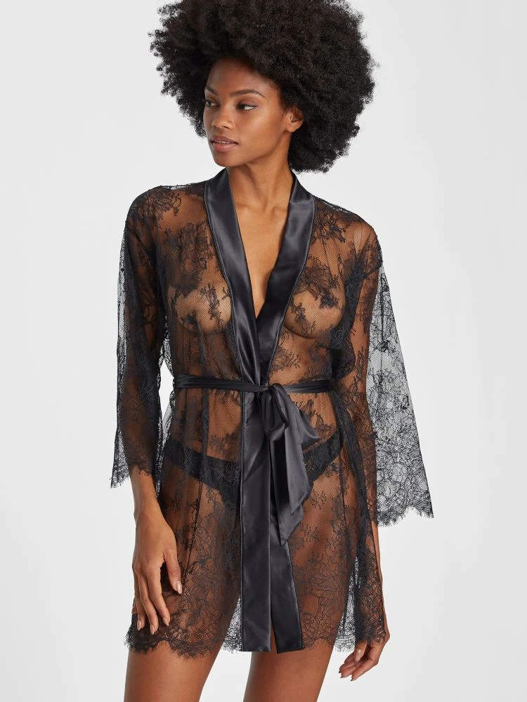 Kimono HISTOIRE D'UN SOIR Von Aubade 4 Kimono HISTOIRE D'UN SOIR Von Aubade – Bild 2