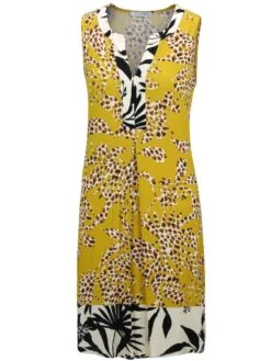 Strandkleid SANTORINI Mais-bunt Von Fürstenberg -Pink Zebra kleid mais bunt 278 30384 fuerstenberg 3