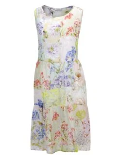 Strandkleid Batist PALERMO Blau-grün Von Eva B. Bitzer -Pink Zebra kleid orchidee 12312589 eva b bitzer