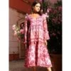Strandkleid Mit Seide BERENICE ROSA Beere-lila Von Laetitia Beachwear 2 Strandkleid Mit Seide BERENICE ROSA Beere-lila Von Laetitia Beachwear -Pink Zebra kleid rosa b140 laetitia 7