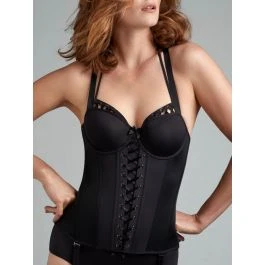 Balconette Korsett ANGEL OF HARLEM Schwarz Von Marlies Dekkers 3 Balconette Korsett ANGEL OF HARLEM Schwarz Von Marlies Dekkers