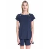 Modal Sommer-Schlafanzug WKND No. 18 Dunkelblau Von Verdiani -Pink Zebra kurz pyjama 3923 dunkelblau verdiani woman