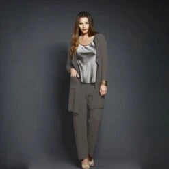 Kuschel-Baumwolle Lounge-Hose CASUAL Von Gattina 13 Kuschel-Baumwolle Lounge-Hose CASUAL Von Gattina -Pink Zebra kuschel baumwolle kollektion gattina fango 1