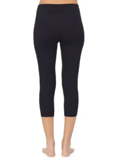 3/4 Leggings THE WARM UP Schwarz Von DKNY Sleepwear -Pink Zebra leggings 02 yi3822401 001 black 0027 dkny