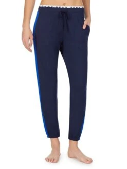 Jogginghose THE WARM UP Dunkelblau Von DKNY Sleepwear -Pink Zebra leggings 06 yi2722401 400 ink 0093 dkny