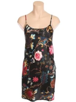 Seidennachthemd FIDJI SATIN Von Marjolaine 13 Seidennachthemd FIDJI SATIN Von Marjolaine -Pink Zebra marjolaine seide nachthemd fidji satin 4fid0101 floral