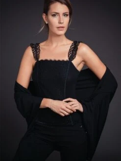 Merinowolle-Seide STOLA Schultertuch Von Artimaglia -Pink Zebra merino wolle seide stola 28600 schwarz artimaglia 2