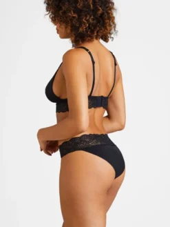 Rioslip SWEETESSENCE IK Laser Cut Fein Von Aubade -Pink Zebra microfaser dessous ik22 noir 4 sweetessence aubade 7 1