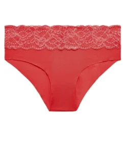 Shorty Slip SWEETESSENCE IK Laser Cut Uni Von Aubade -Pink Zebra microfaser dessous ik61 grnd 1 sweetessence aubade 7