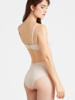 Shorty Slip SWEETESSENCE IK Laser Cut Uni Von Aubade -Pink Zebra microfaser dessous ik61 skin 3 sweetessence aubade 7