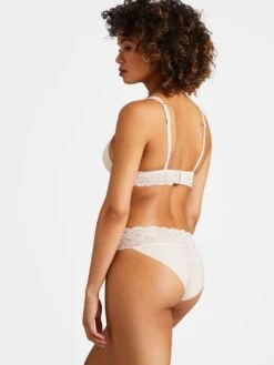 Triangel BH SWEETESSENCE IK Microfaser Uni Mit Spitze Von Aubade -Pink Zebra microfaser dessous ikc10 skin 4 sweetessence aubade 4 1