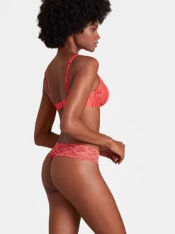 Spacer BH SWEETESSENCE IK Microfaser Uni Mit Spitze Von Aubade -Pink Zebra microfaser dessous ikn09 grnd 3 sweetessence aubade 30 1