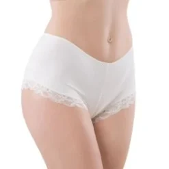 Panty Microfaser Spitze XENIA Basic Von Cotton Club Rubino