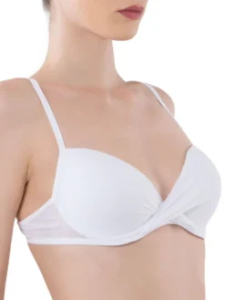 Schalen-BH DILETTA Microtüll Von Cotton Club Rubino 16 Schalen-BH DILETTA Microtüll Von Cotton Club Rubino -Pink Zebra microtulle bh 93g diletta weiss cotton club dessous 2