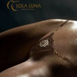 Mikrostring KATIA MICRO Schoko-gold Von Lola Luna 8 Mikrostring KATIA MICRO Schoko-gold Von Lola Luna -Pink Zebra mikrostring katia micro lola luna 2 1