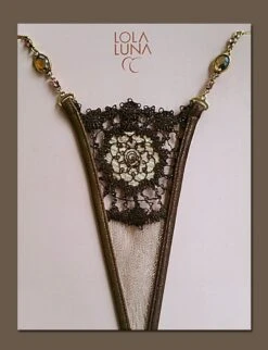 Mikrostring KATIA MICRO Schoko-gold Von Lola Luna 10 Mikrostring KATIA MICRO Schoko-gold Von Lola Luna -Pink Zebra mikrostring katia micro lola luna