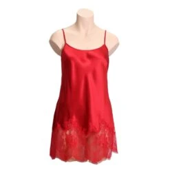 Seide Mini Combinette CHANTAGE Spitze Von Marjolaine -Pink Zebra mini combinette chantage 301 rot marjolaine 1