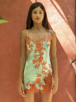 Seide Mini Combinette Kurz PHENIX No. 2 Von Marjolaine 27 Seide Mini Combinette Kurz PHENIX No. 2 Von Marjolaine -Pink Zebra mini combinette seide 3phe0301 1277tuerkis koralle phenix marjolaine 4