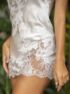 Seide Mini Combinette Kurz PHENIX No. 2 Von Marjolaine 30 Seide Mini Combinette Kurz PHENIX No. 2 Von Marjolaine -Pink Zebra mini combinette seide 3phe0301 74weiss phenix marjolaine 3 1