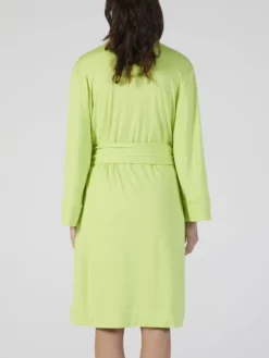 Modal Morgenmantel BASIC Lang Oder Kurz Von Verdiani -Pink Zebra modal morgenmantel kurz apfel gruen 4513 verdiani 2 1 2