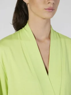 Modal Morgenmantel BASIC Lang Oder Kurz Von Verdiani -Pink Zebra modal morgenmantel kurz apfel gruen 4513 verdiani 2 1