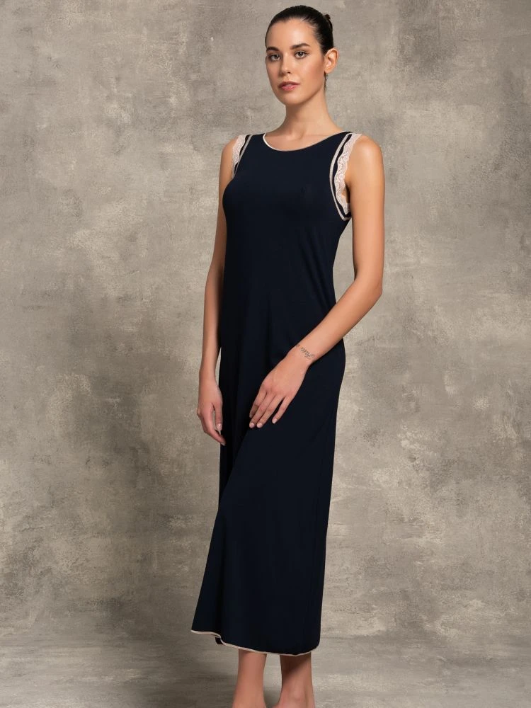 Modal Nachthemd ASCOLI Nur Noch In Pink Mit Spitze Von Paladini 4 Modal Nachthemd ASCOLI Nur Noch In Pink Mit Spitze Von Paladini – Bild 2