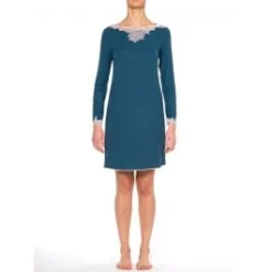 Nachthemd MEGAN Petrol Aus Modal Von Imec