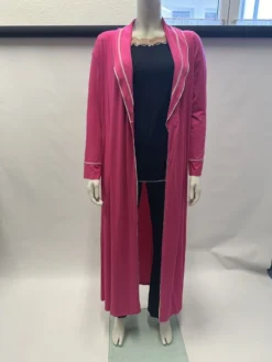 Modal Morgenmantel ARGENTA In Pink Von Paladini 8 Modal Morgenmantel ARGENTA In Pink Von Paladini -Pink Zebra morgenmantel argenta pink 541 paladini 2