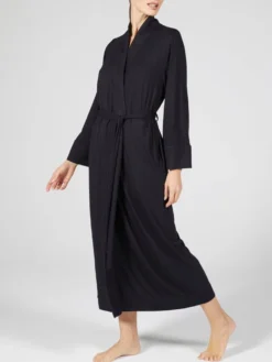 Modal Morgenmantel BASIC Lang Oder Kurz Von Verdiani -Pink Zebra morgenmantel lang modal schwarz 4610 verdiani 3 1 2 1