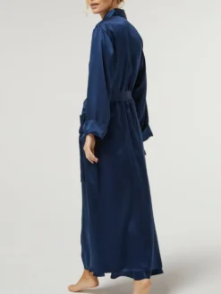 100% Seide Morgenmantel Lang GIGLIOLA Uni Von Vivis 12 100% Seide Morgenmantel Lang GIGLIOLA Uni Von Vivis -Pink Zebra morgenmantel seide lang v00285 gigliola nachtblau vivis 4 6