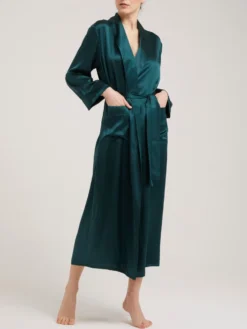 100% Seide Morgenmantel Lang GIGLIOLA Uni Von Vivis 10 100% Seide Morgenmantel Lang GIGLIOLA Uni Von Vivis -Pink Zebra morgenmantel seide lang v00285 gigliola pinie vivis 2 1