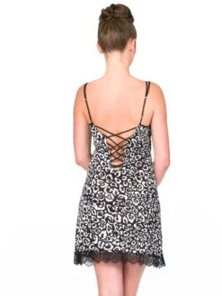 Sommer Nachthemd MACAU Gattina Modal Mit Seide -Pink Zebra nachthemd seide modal macau 81230 schwarz leo gattina