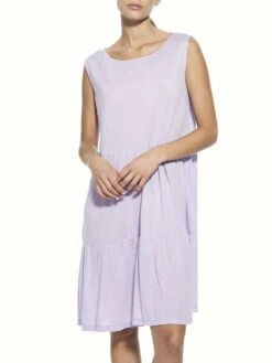 Nachtkleid TAORMINE Lavendel Modal Mit Seide Von Eva B. Bitzer -Pink Zebra nachtkleid 12292289 taormine lavendel eva bitzer