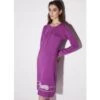 Modal Nachthemd Langarm Edel Von Chiara Fiorini 2 Modal Nachthemd Langarm Edel Von Chiara Fiorini -Pink Zebra nachtkleid langarm kurz mosto beere cf1375 chiara fiorini 2 9
