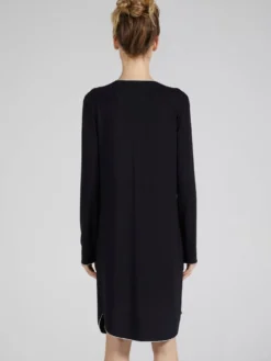 Modal Nachtkleid WKND No. 3 Knielang Schwarz-puder Von Verdiani 9 Modal Nachtkleid WKND No. 3 Knielang Schwarz-puder Von Verdiani -Pink Zebra nachtkleid modal knielang schwarz 3609 verdiani weekend 2