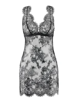 Negligé HISTOIRE D'UN SOIR Von Aubade 12 Negligé HISTOIRE D'UN SOIR Von Aubade -Pink Zebra nachtkleid spitze rz40 schwarz histoire soir aubade 3