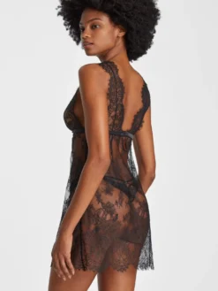 Negligé HISTOIRE D'UN SOIR Von Aubade 11 Negligé HISTOIRE D'UN SOIR Von Aubade -Pink Zebra nachtkleid spitze rz40 schwarz histoire soir aubade 4