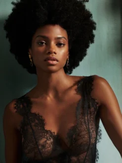 Negligé HISTOIRE D'UN SOIR Von Aubade 14 Negligé HISTOIRE D'UN SOIR Von Aubade -Pink Zebra nachtkleid spitze rz40 schwarz histoire soir aubade 5